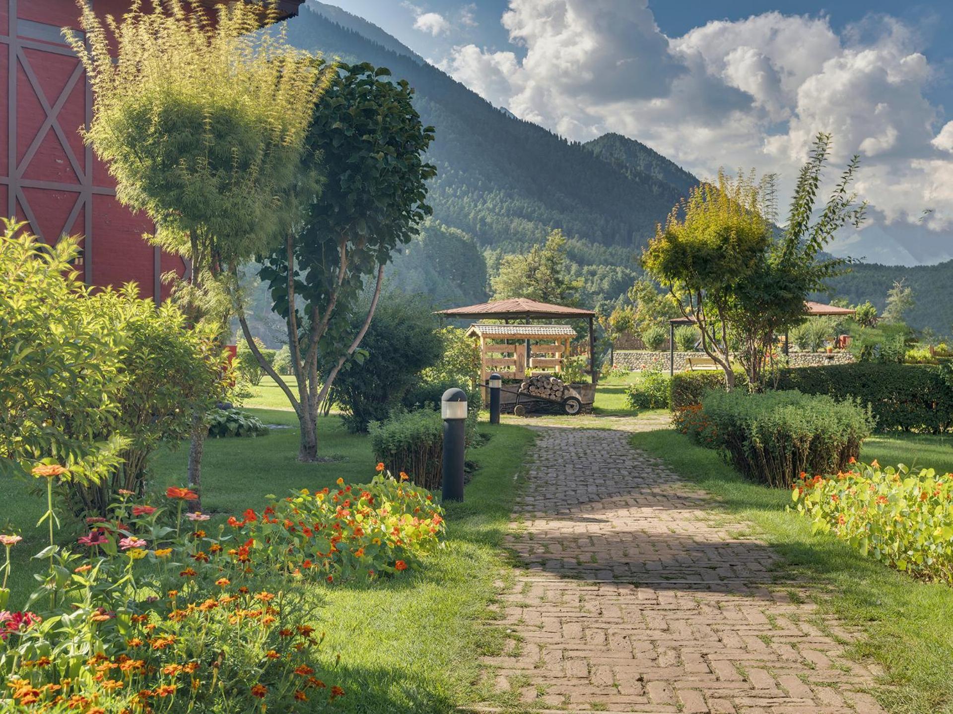 (100 m²) w okolicy Pahalgam z 1 sypialniami i 1 łazienkami Zewnętrze zdjęcie