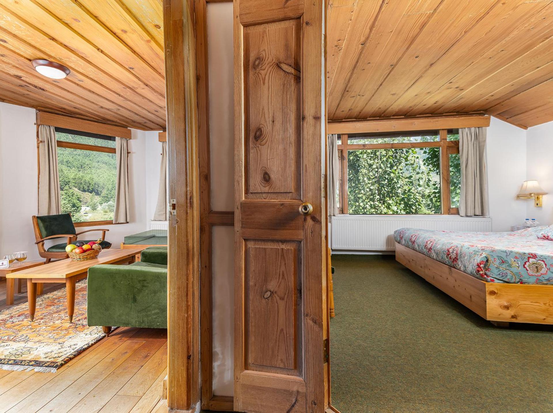 (100 m²) w okolicy Pahalgam z 1 sypialniami i 1 łazienkami Zewnętrze zdjęcie