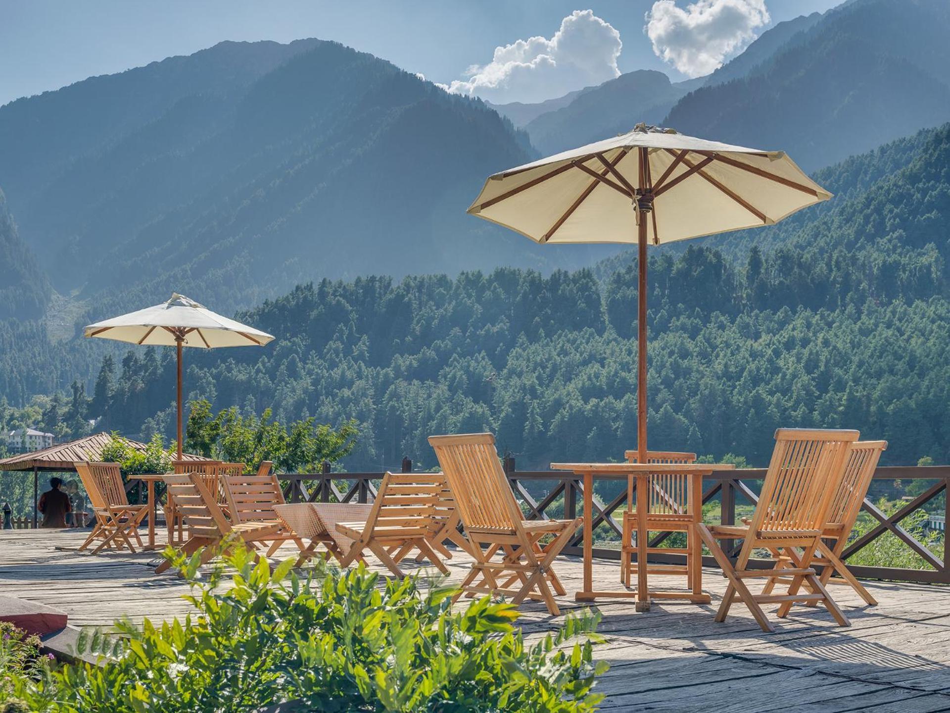 (100 m²) w okolicy Pahalgam z 1 sypialniami i 1 łazienkami Zewnętrze zdjęcie