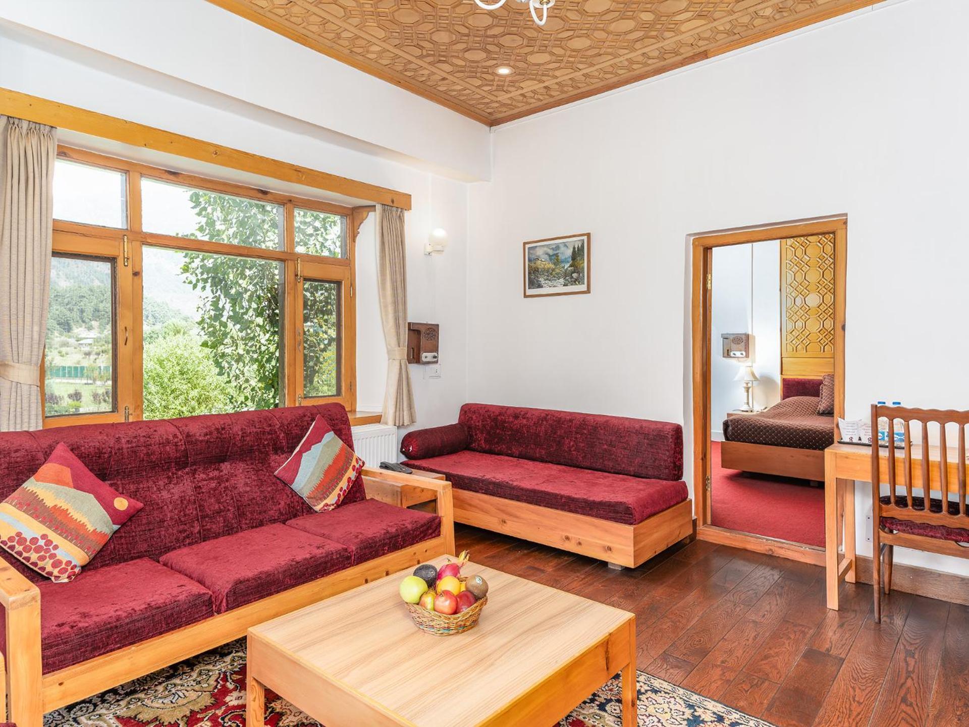 (100 m²) w okolicy Pahalgam z 1 sypialniami i 1 łazienkami Zewnętrze zdjęcie