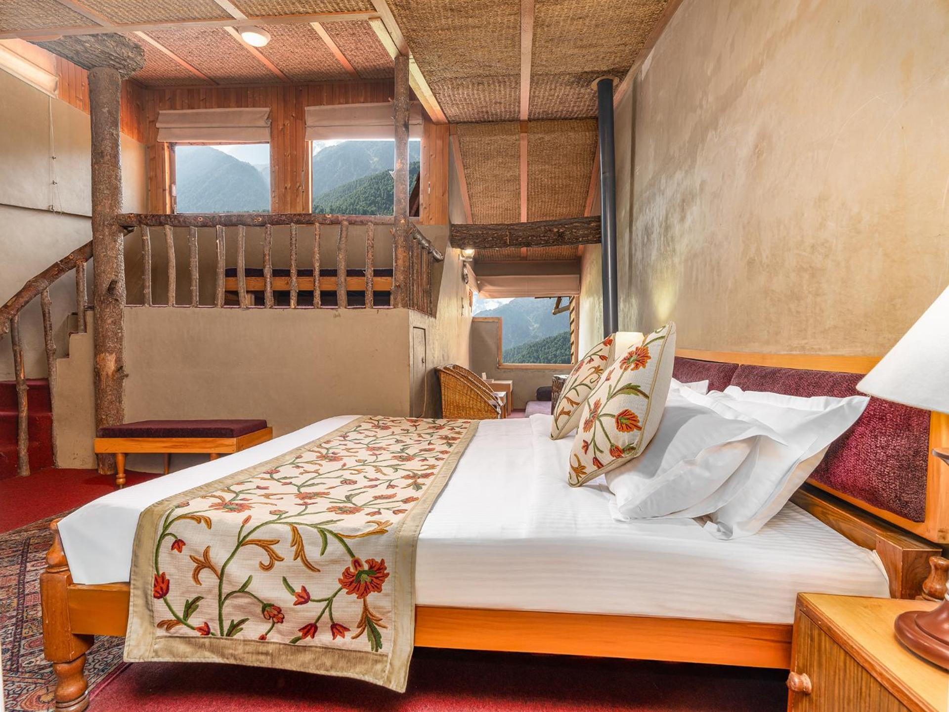 (100 m²) w okolicy Pahalgam z 1 sypialniami i 1 łazienkami Zewnętrze zdjęcie