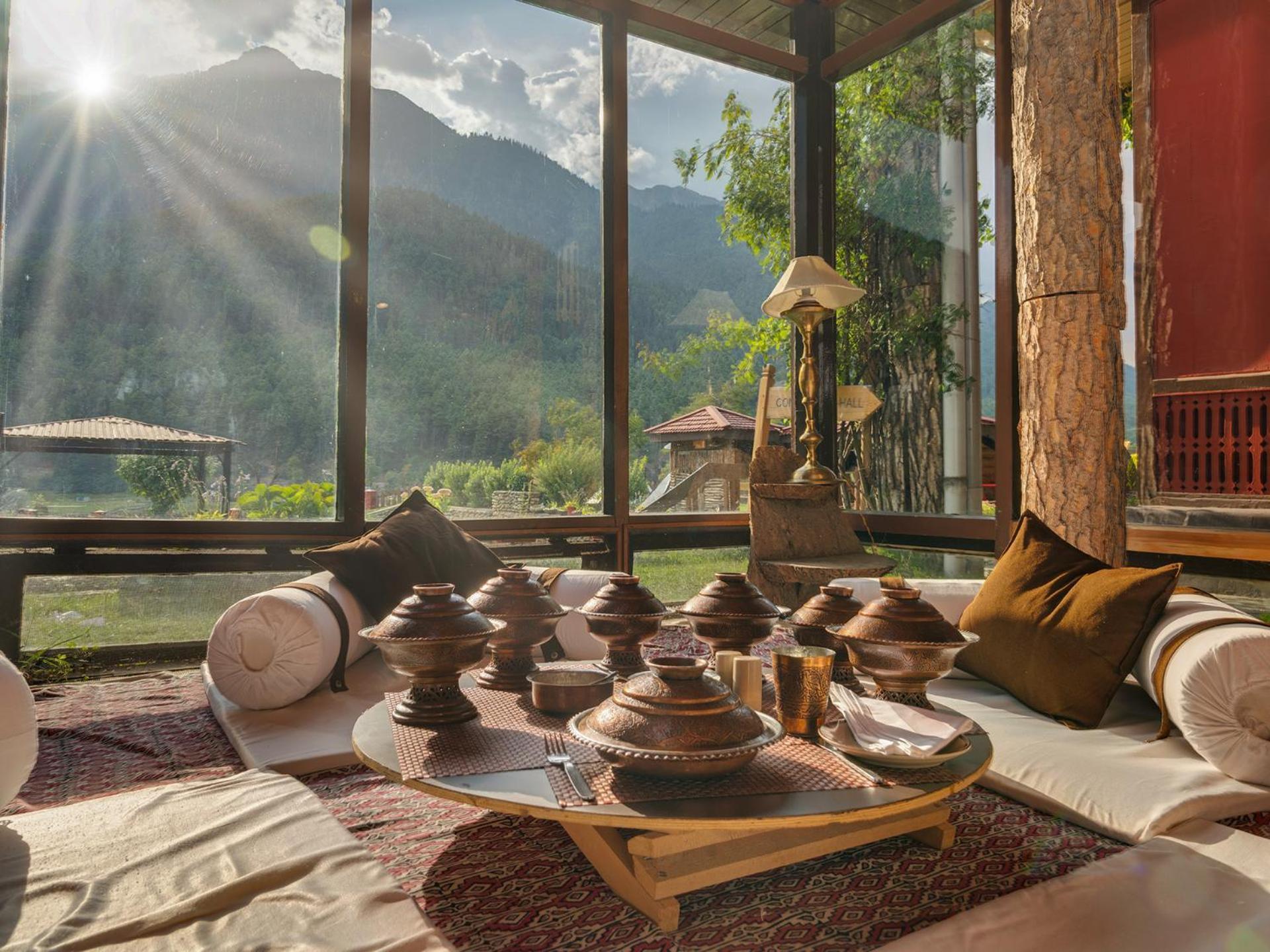 (100 m²) w okolicy Pahalgam z 1 sypialniami i 1 łazienkami Zewnętrze zdjęcie